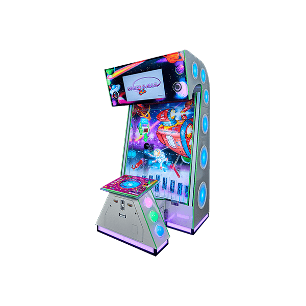 Space Ballz Angled Cabinet 1 Image