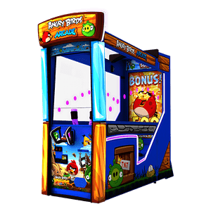 Angry Birds amusement game side view image
