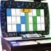 Grand Piano Keys Redemption Arcade Game Close Up of Cabinet Image
