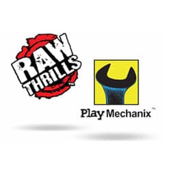 Raw Thrills / Play Mechanix Logos