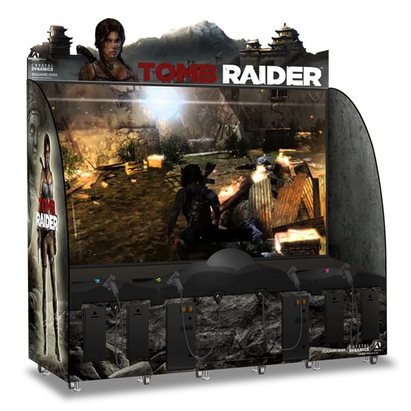 tomb raider arcade game