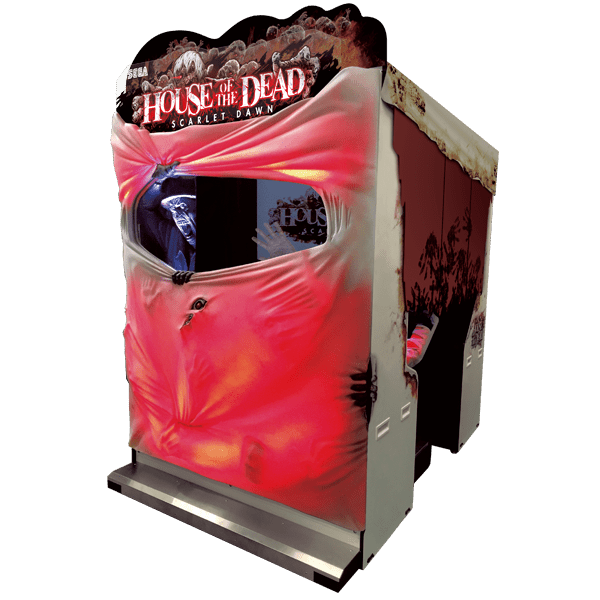 House of the Dead Scarlet Dawn Cabinet Red Glow SEGA