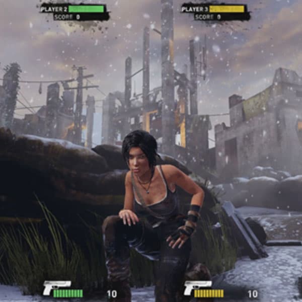 Tomb Raider Arcade Game Screen Shot Adrenaline Amusements - Betson Enterprises