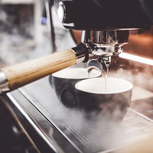 Office Coffee Machine Double Pour