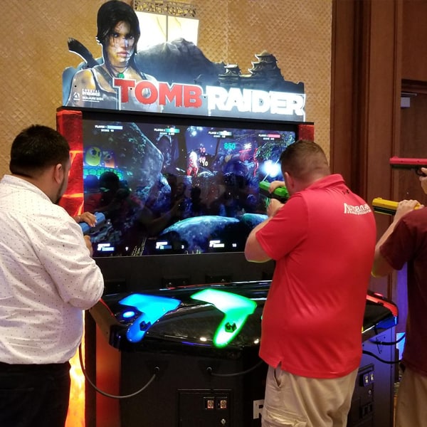 Tomb Raider Arcade Game Adrenaline San Antonio Spotlight Show