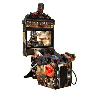 Terminator Salvation 42" DLX Used Cabinet Raw Thrills Play Mechanix