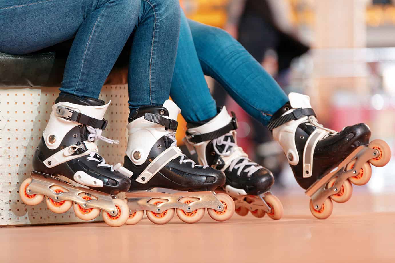 Roller Skating Rink Banner Arcade