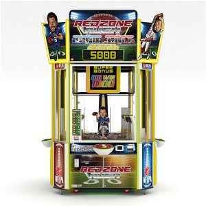 Red Zone Rush Redemption Front of Cabinet by Bandai Namco - Betson Enterprises
