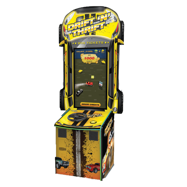 Drift 'N' Thrift Redemption Arcade Cabinet by TouchMagix