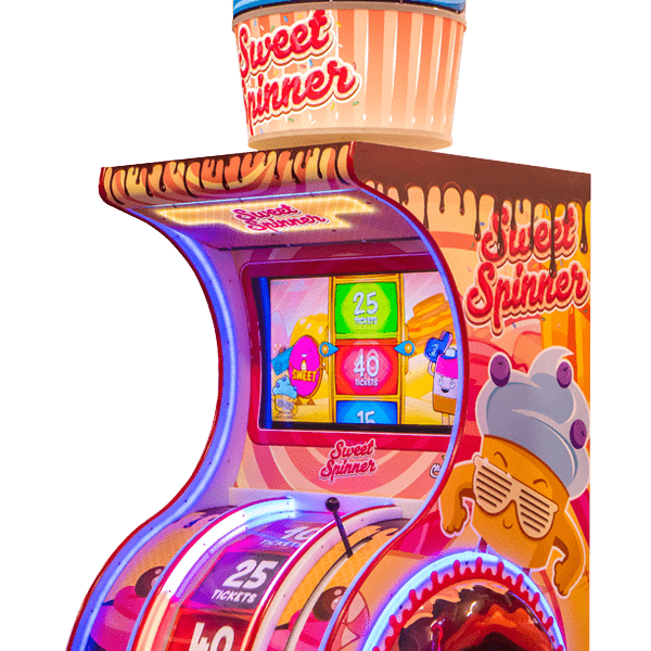 Sweet Spinner Close Up Redemption Arcade by MagicPlay