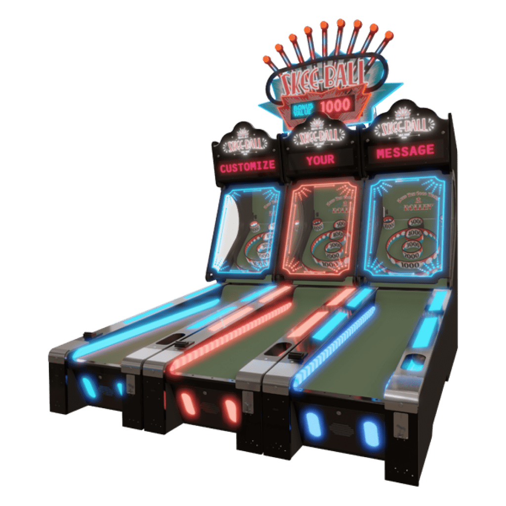 Skee-Ball Glow with Custom Messaging