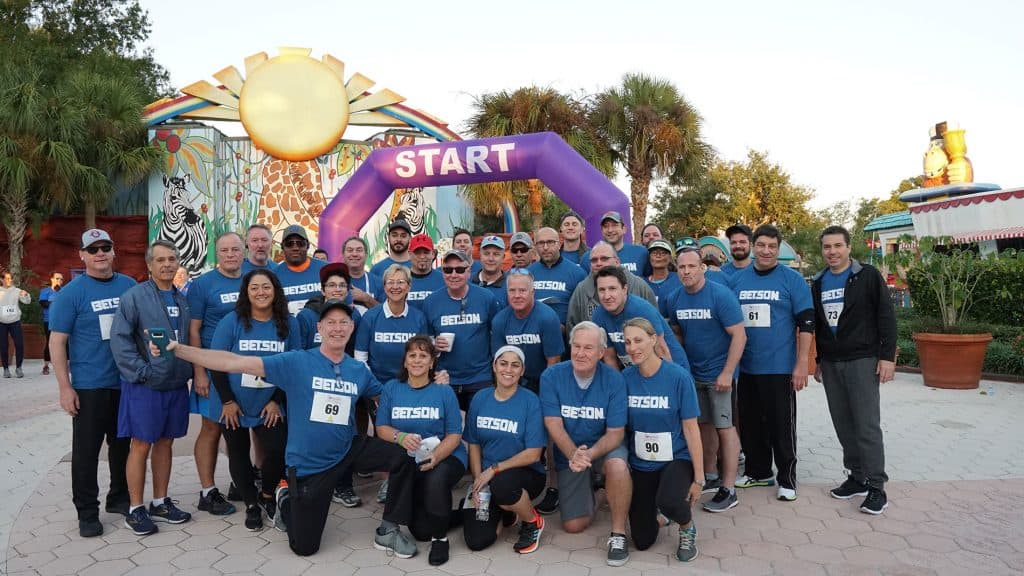 Betson Team at IAAPA 5k - Our People