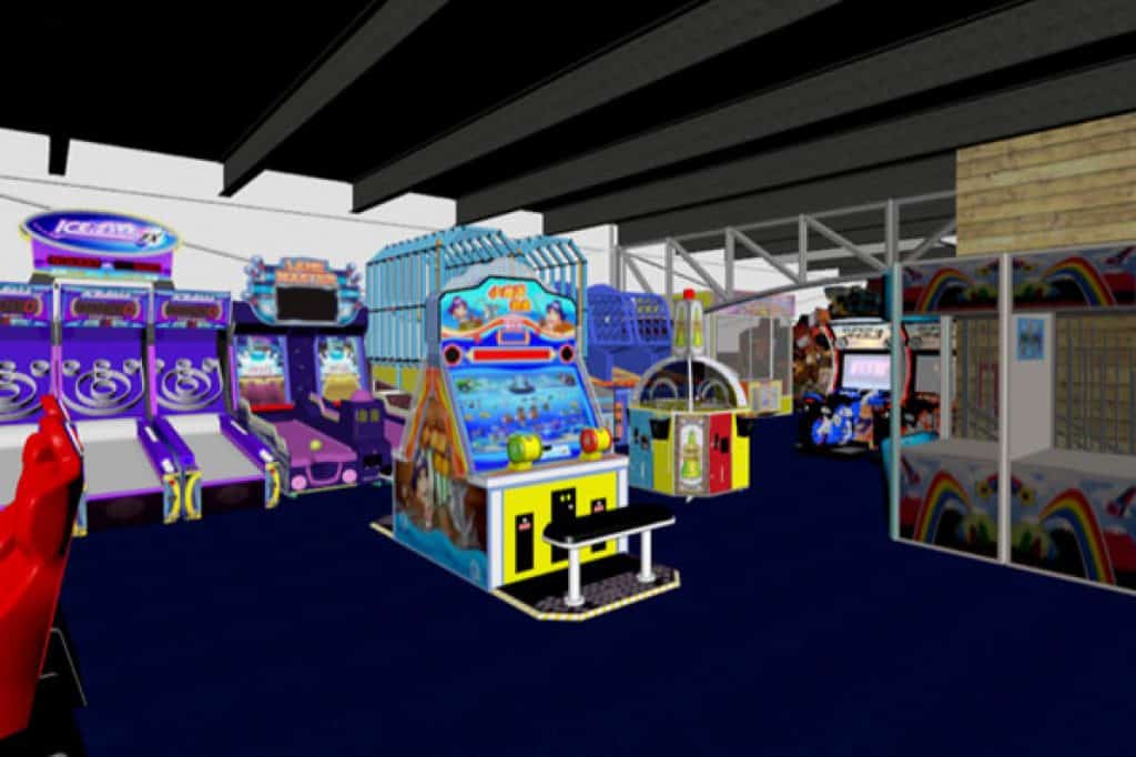 Phase 1 - 3D Render FEC Game Room Image
