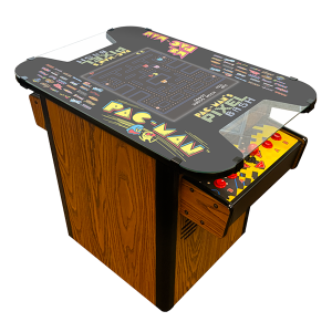 Pac-Man Pixel Bash Cocktail Cabinet - Wood