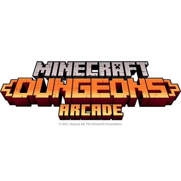 Minecraft Dungeons Arcade Logo