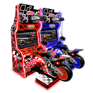 MotoGP VR Updated Cabinet Image - 2 Cabinets
