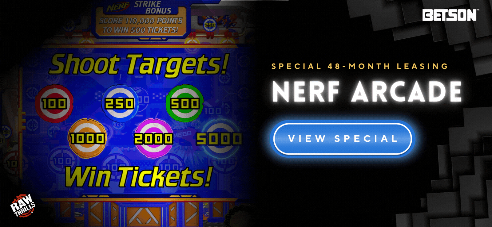 NERF Arcade 48-Month Leasing