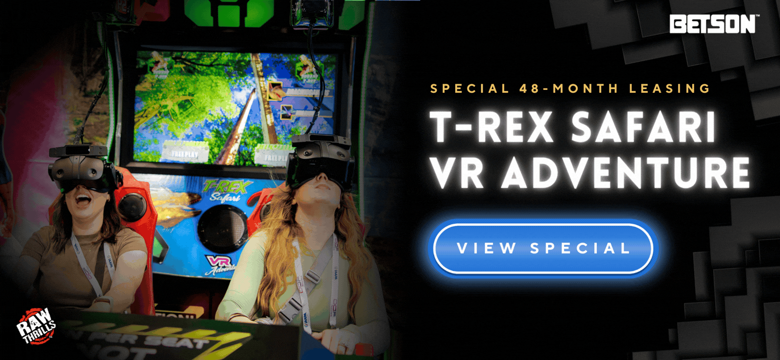 T-Rex Safari VR Adventure 48-Month Leasing