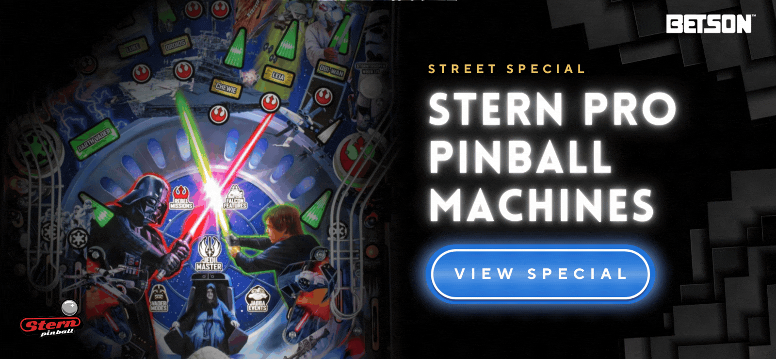 Stern Pinball Pro Cabinets Street Special
