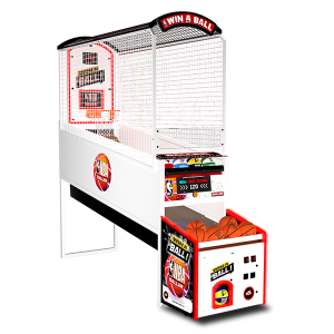 NBA Baller White Cabinet by ICE Games