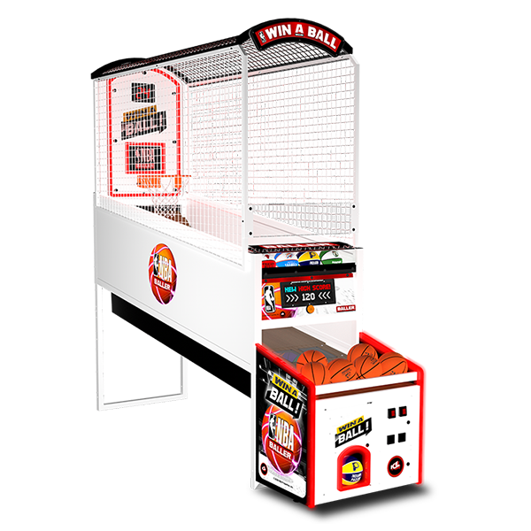 NBA Baller White Cabinet by ICE Games