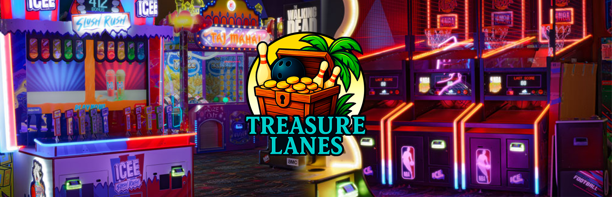 Treasure Lanes Bowling Center Expands with New Arcade