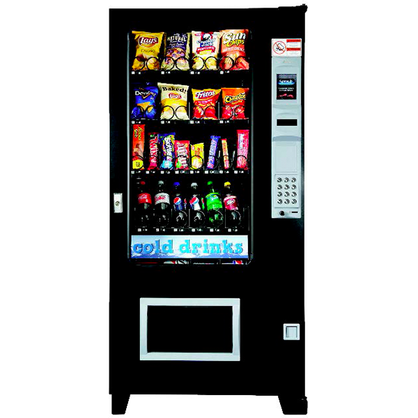 AMS Low Temp Combo 2-1-1 SCCD Can Tray Vending Machine