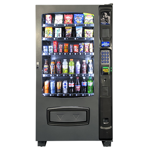 EnVision 5-Wide Combo Vending Machine by Seaga