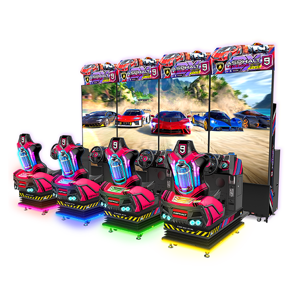 Asphalt 9 Legends Arcade DX Plus Cabinets by LAI Games