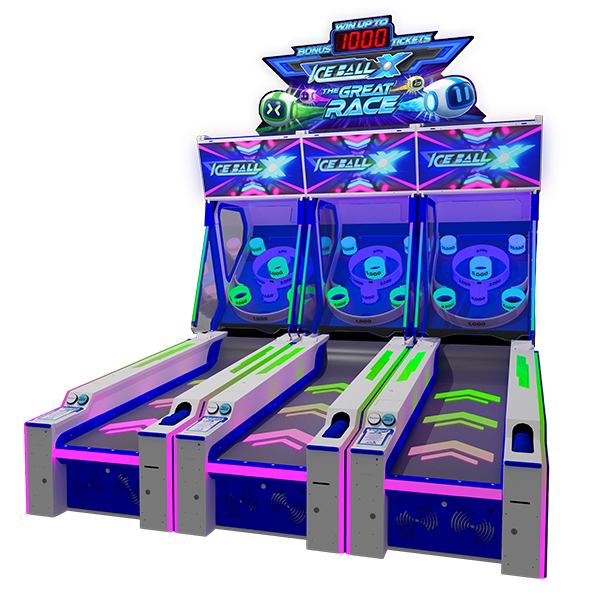 ICEBALL X 3 cabinets by ICE Games - Betson Enterprises